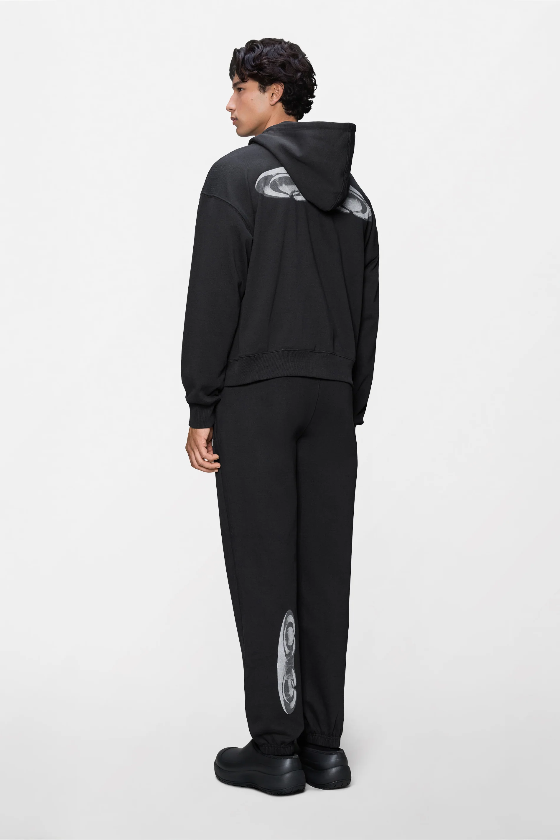 Classic Zip Hoodie Splash 3D - Image 3