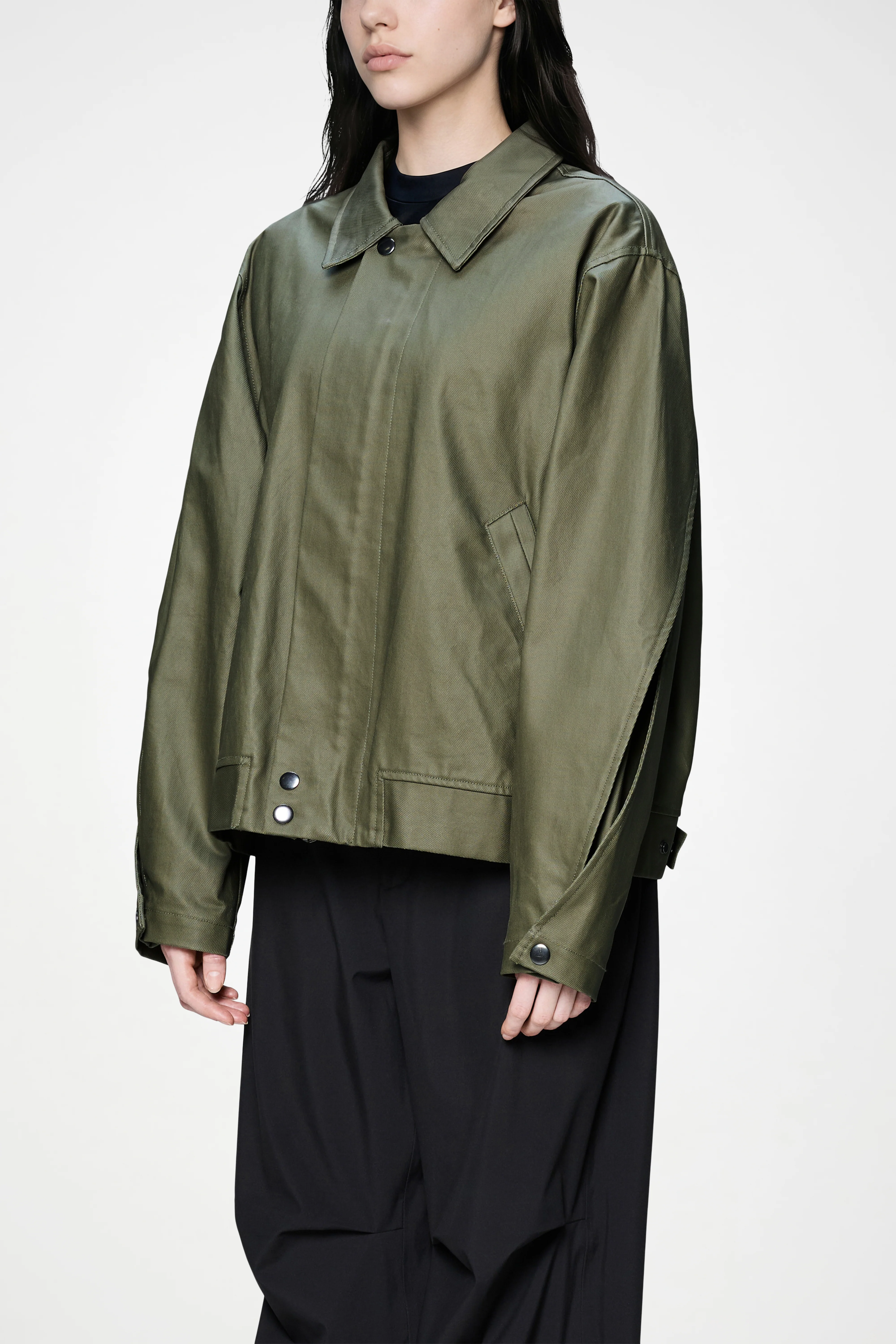 Heavy Woven Overshirt - Image 4
