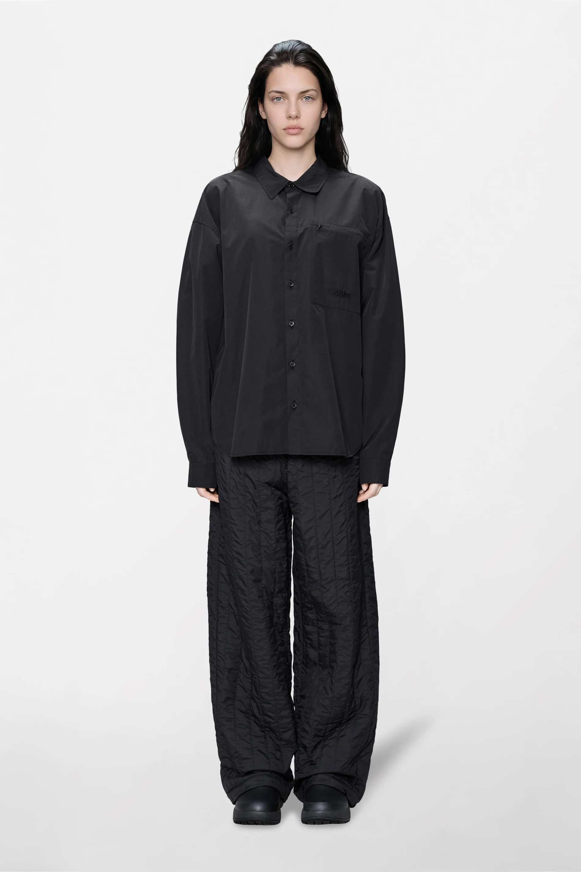 Light Woven Long Sleeve Shirt - Image 11