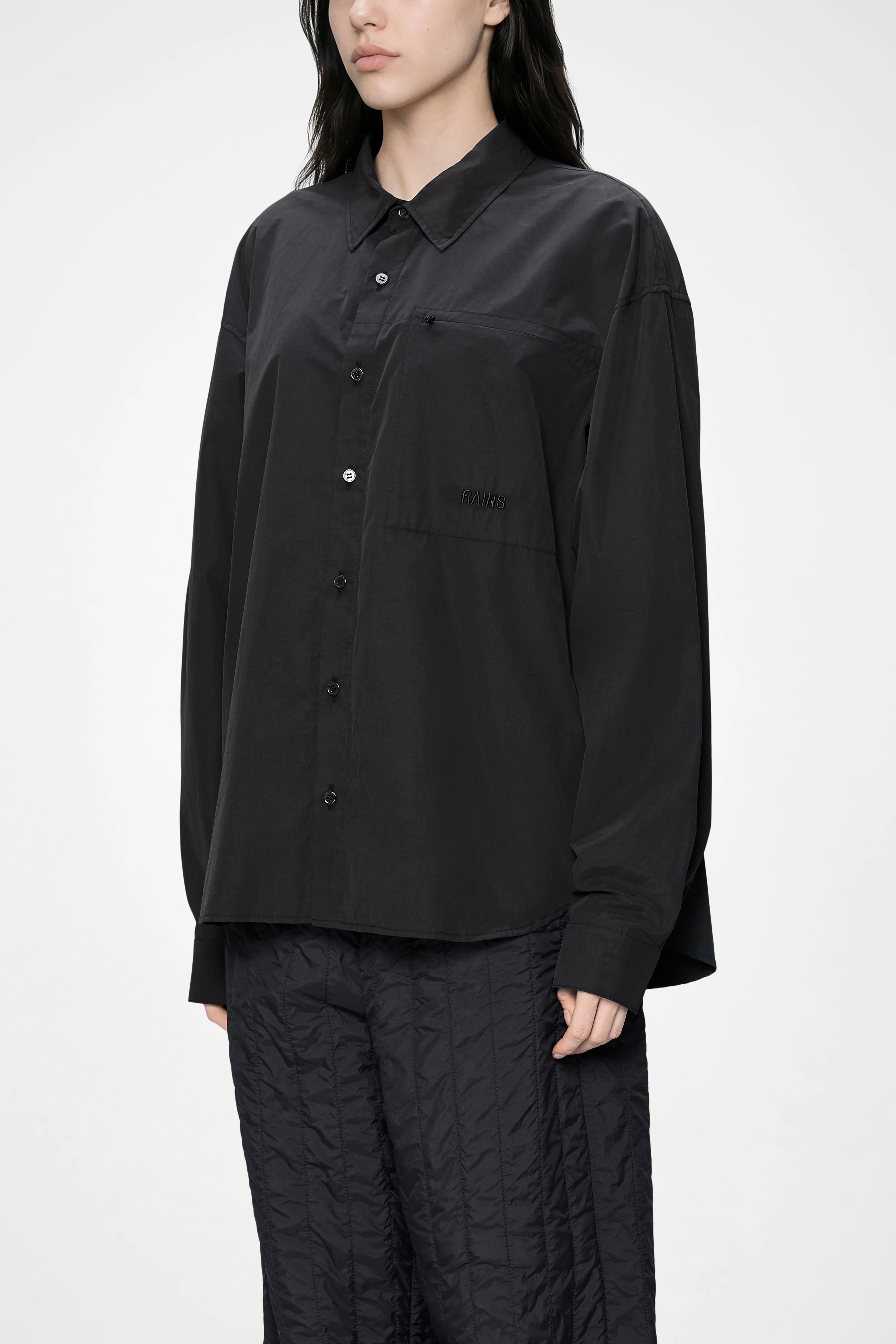 Light Woven Long Sleeve Shirt - Image 14