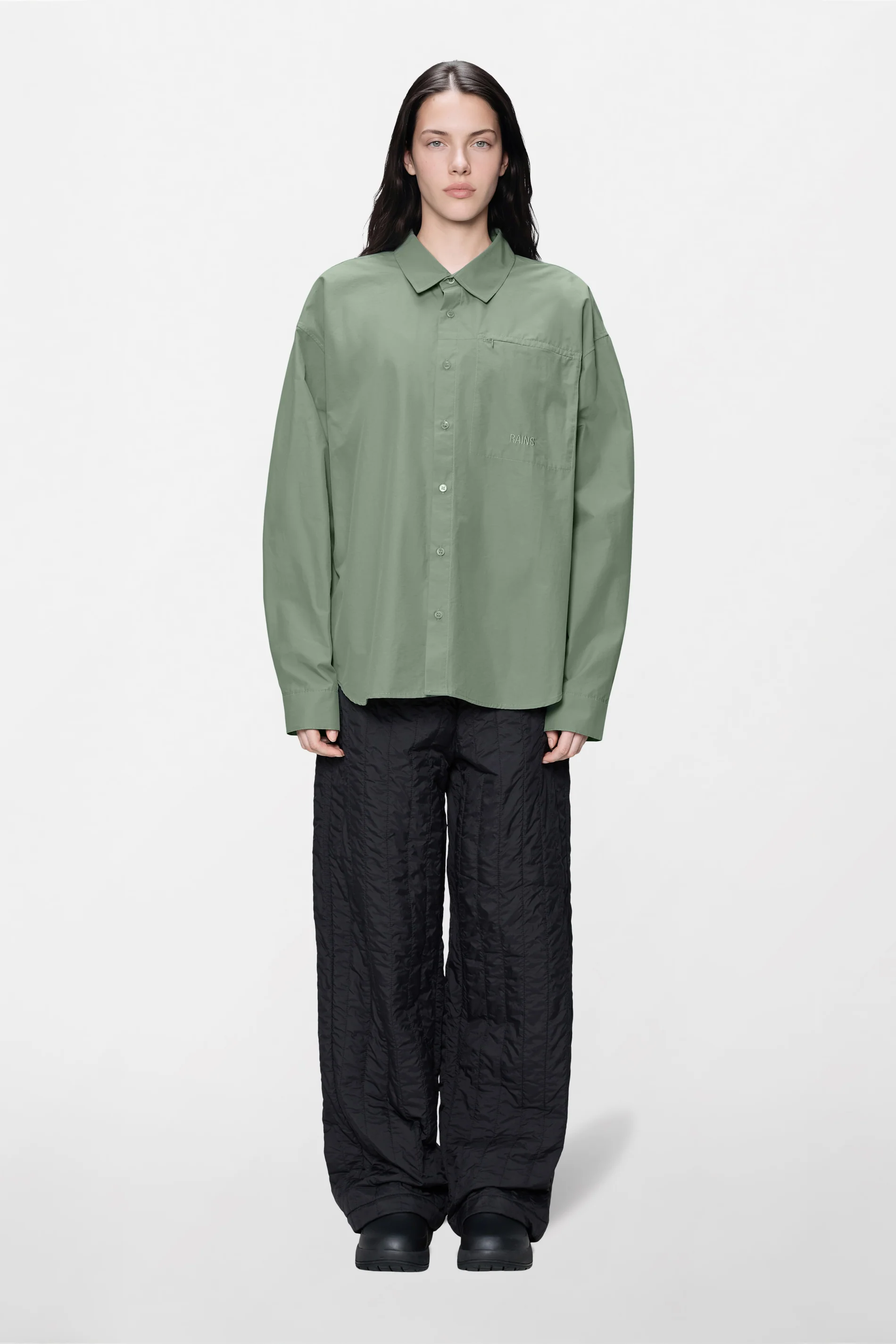 Light Woven Long Sleeve Shirt - Image 16