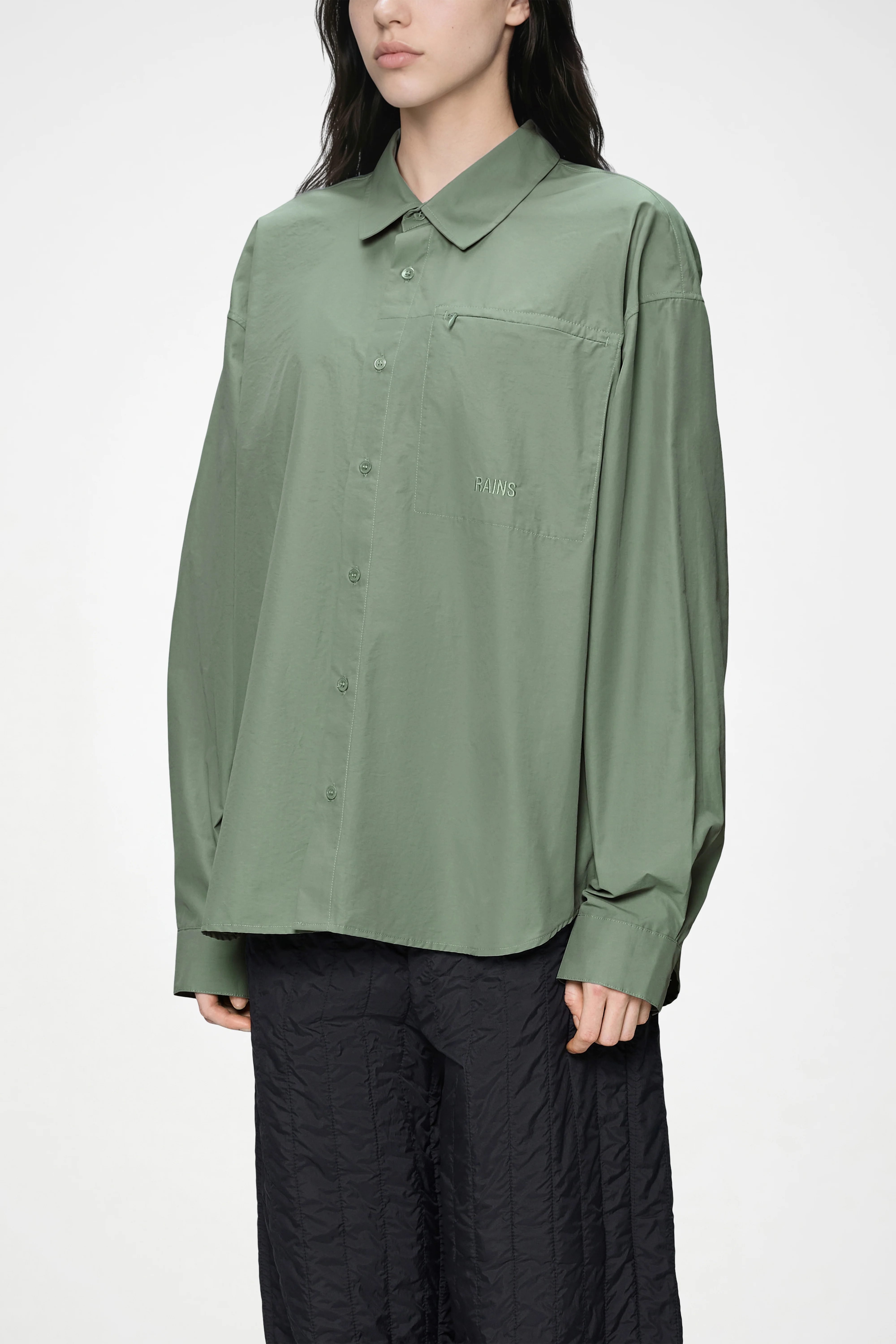 Light Woven Long Sleeve Shirt - Image 19