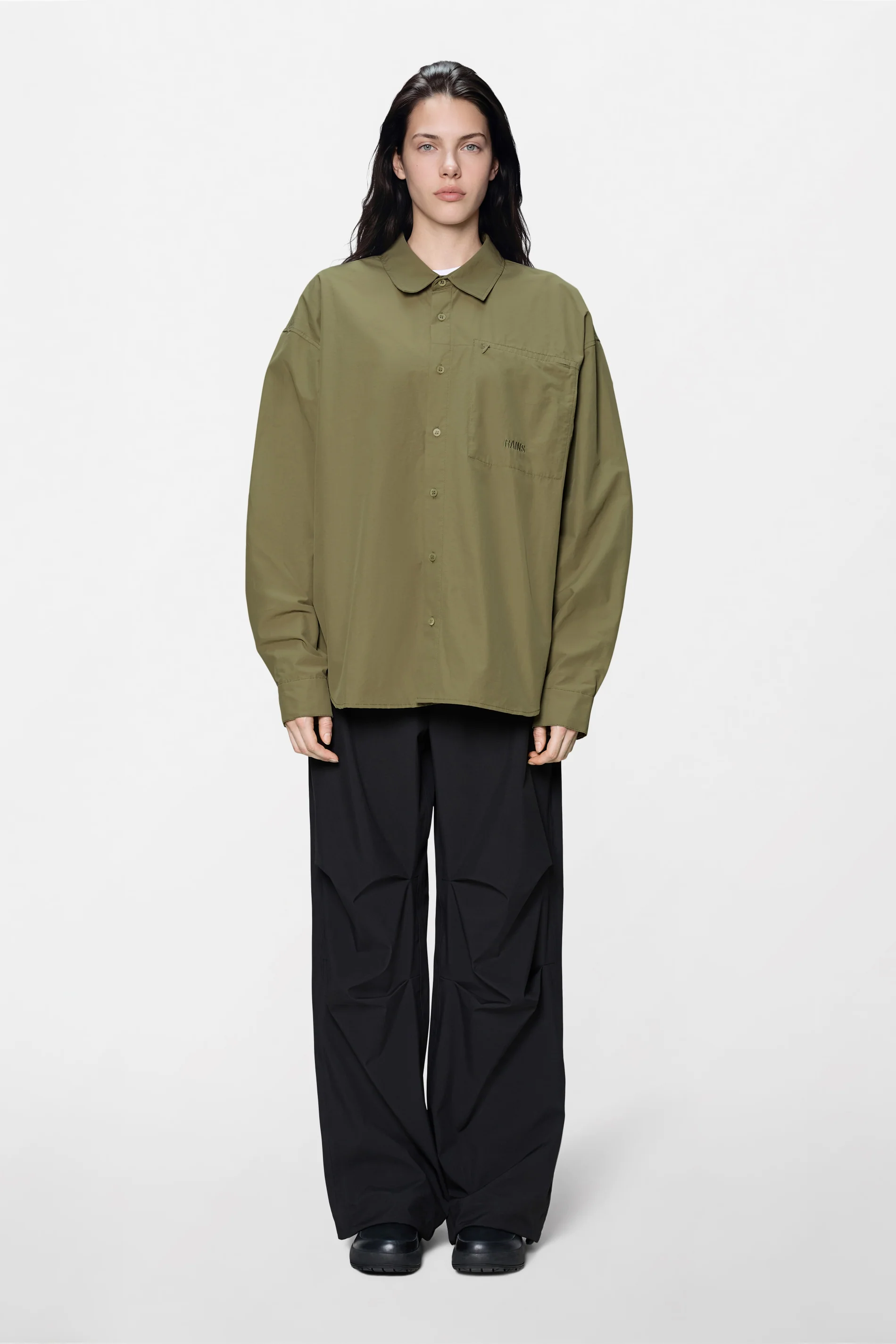 Light Woven Long Sleeve Shirt - Image 6