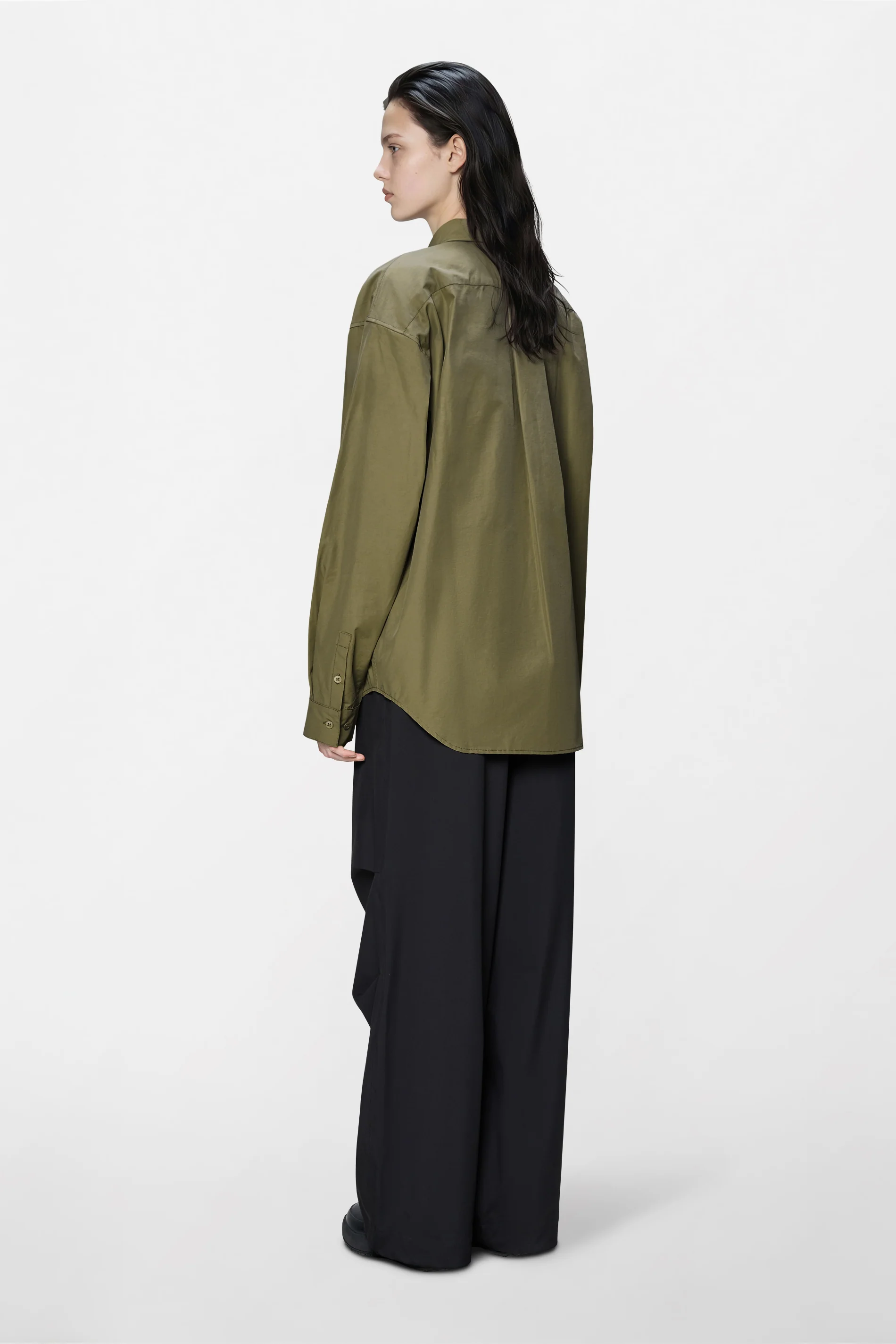 Light Woven Long Sleeve Shirt - Image 8
