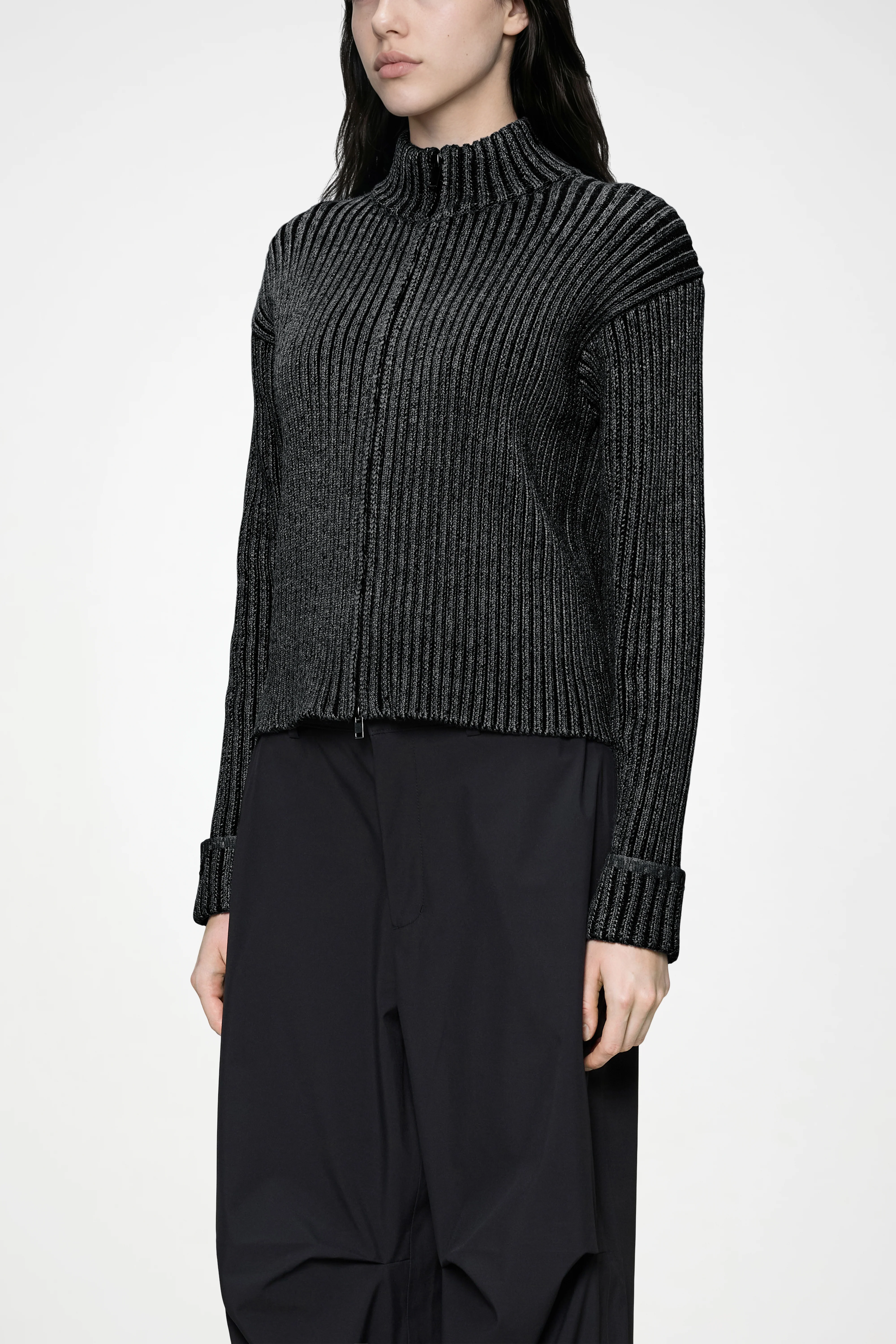 Sapa Knit W Zip Cardigan - Image 9